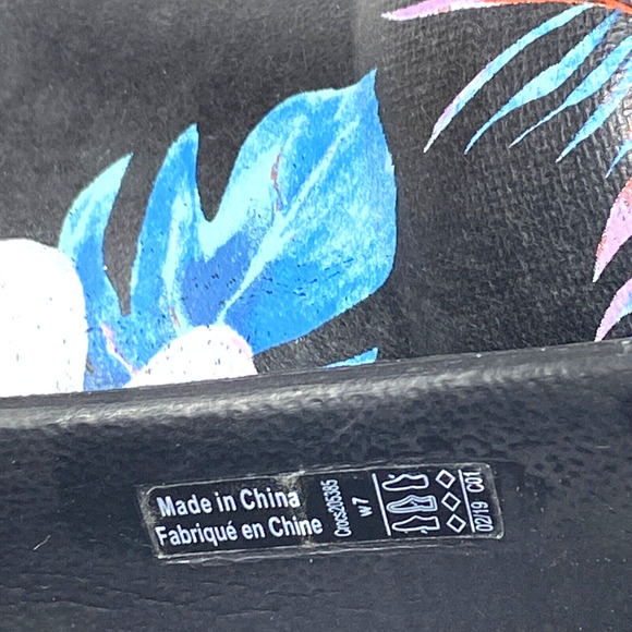 CROCS Dual Comfort Neria Pro 2 Women Size 7 Slip On Mule Clogs Floral Pattern - Picture 11 of 11